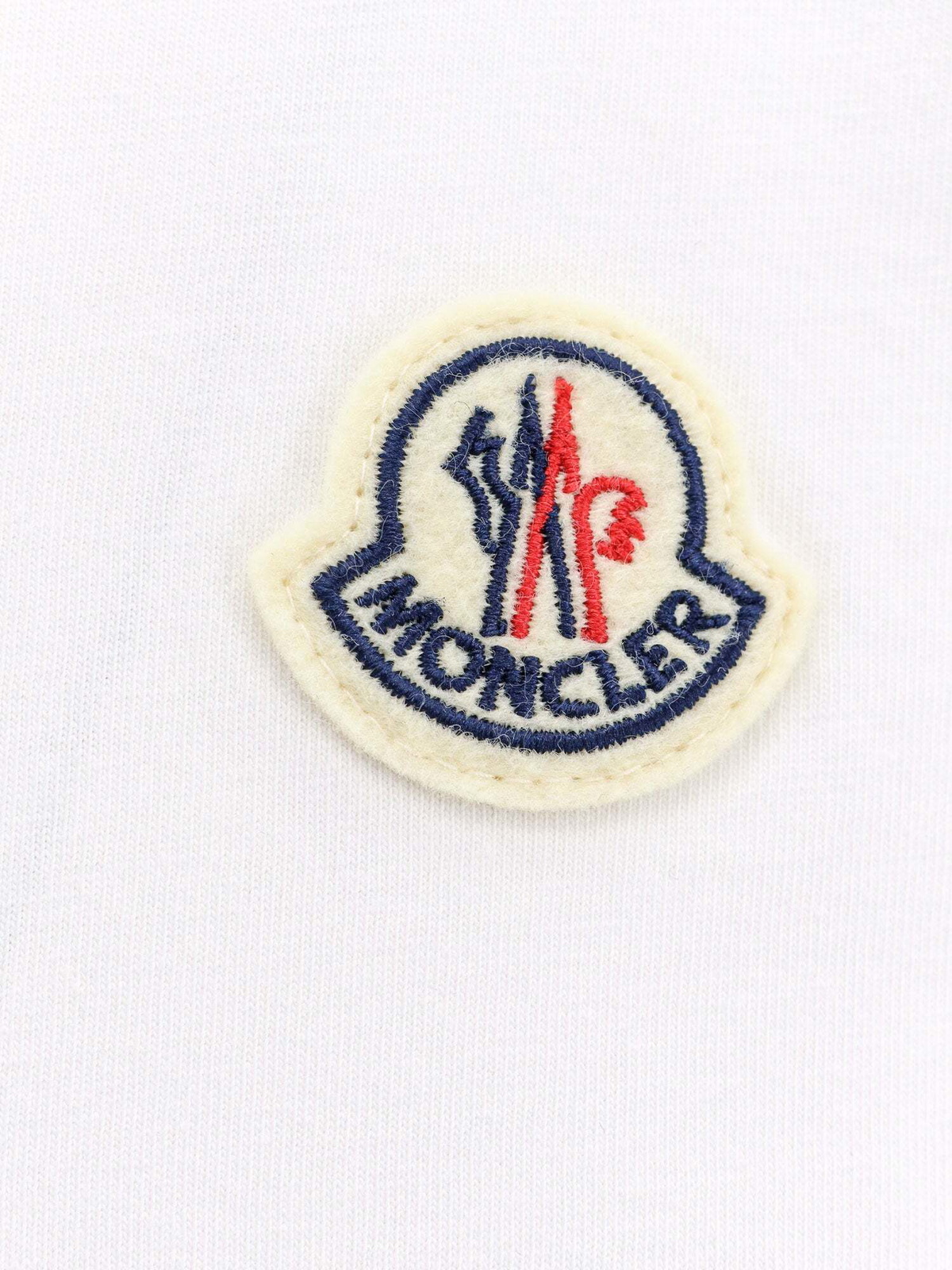 Moncler   T Shirt White   Mens
