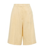 Joseph - Tarah linen-blend Bermuda shorts