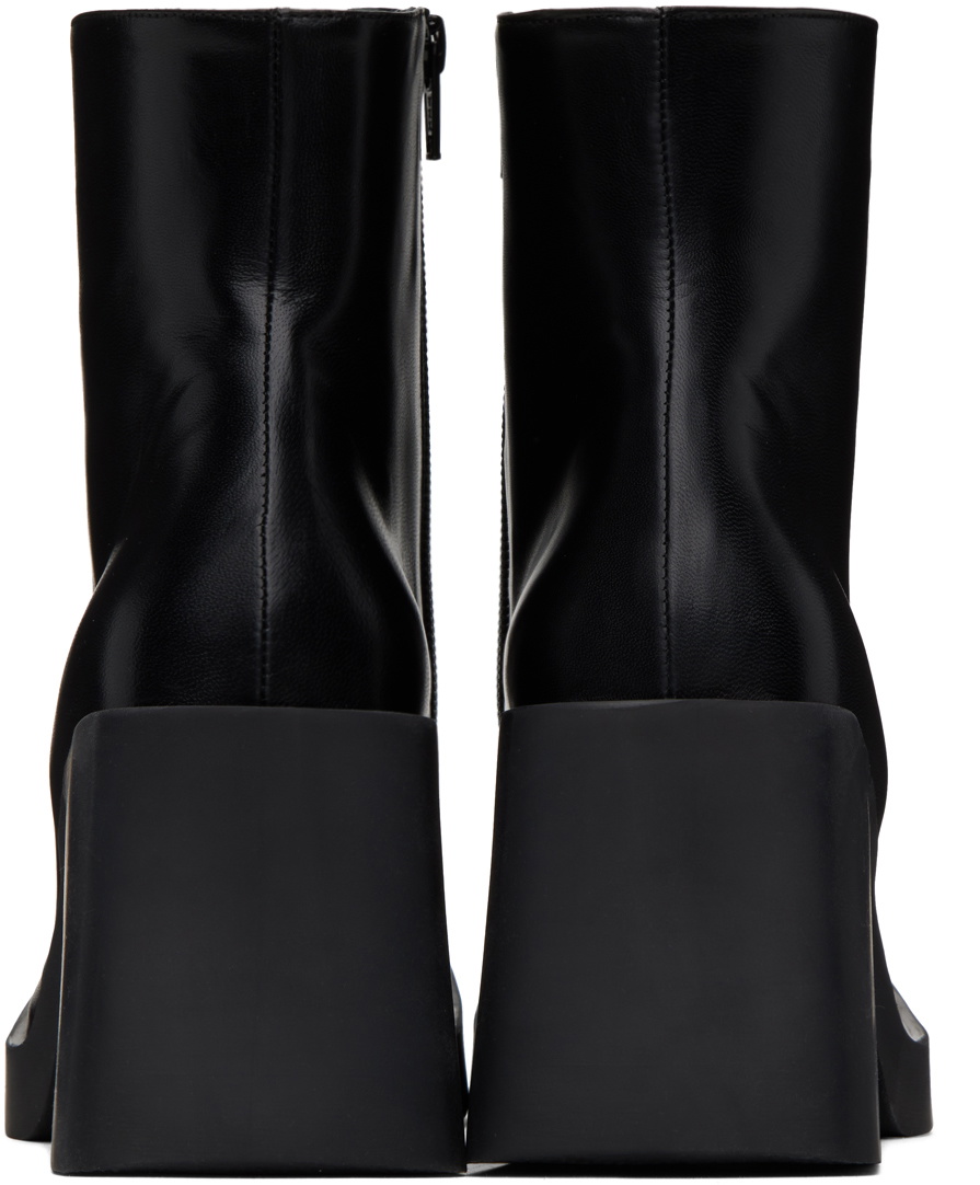 Justine Clenquet Black Raya Boots