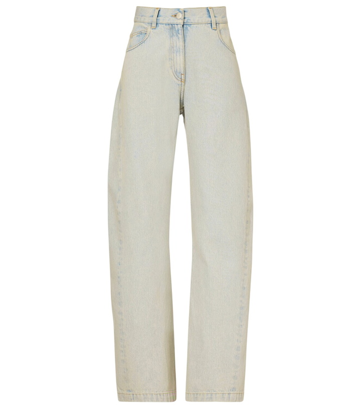 Photo: Calvin Klein Collection Mid-rise wide-leg jeans