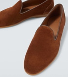 Dunhill Suede loafers