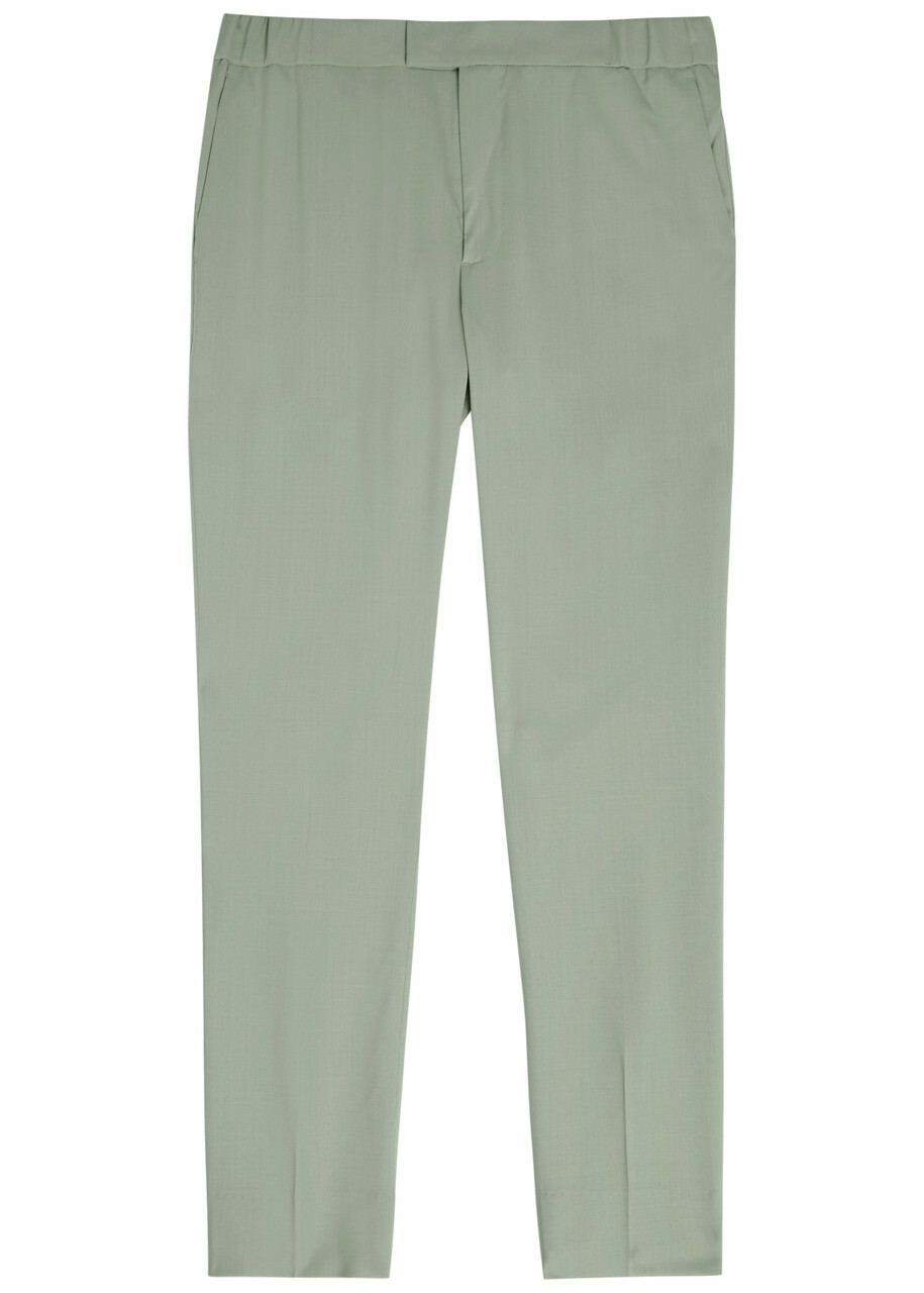 Lestrange The 24 Tropical Wool Trouser Sage