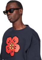Kenzo Black Boke Flower Sunglasses