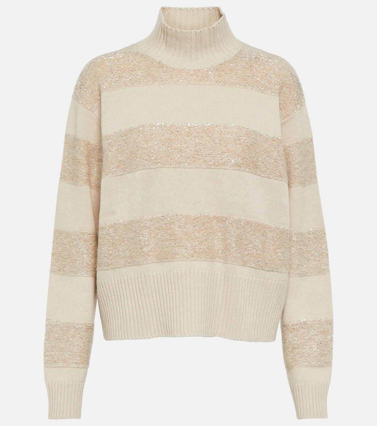 Brunello Cucinelli Virgin wool, cashmere, and silk sweater