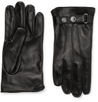 Alexander McQueen - Leather Gloves - Black