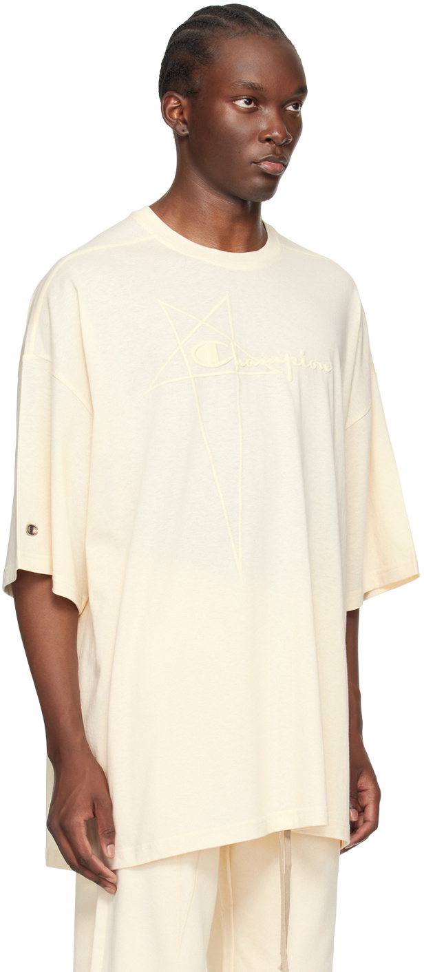 Rick Owens Off-White Champion Edition Tommy T-Shirt Rick Owens