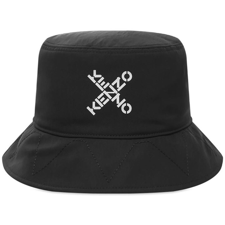 Photo: Kenzo Sport Cross Logo Bucket Hat