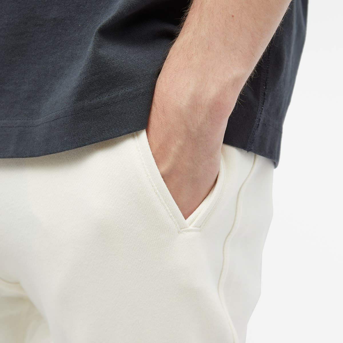 John Elliott Men's Escobar Sweat Pant in Salt