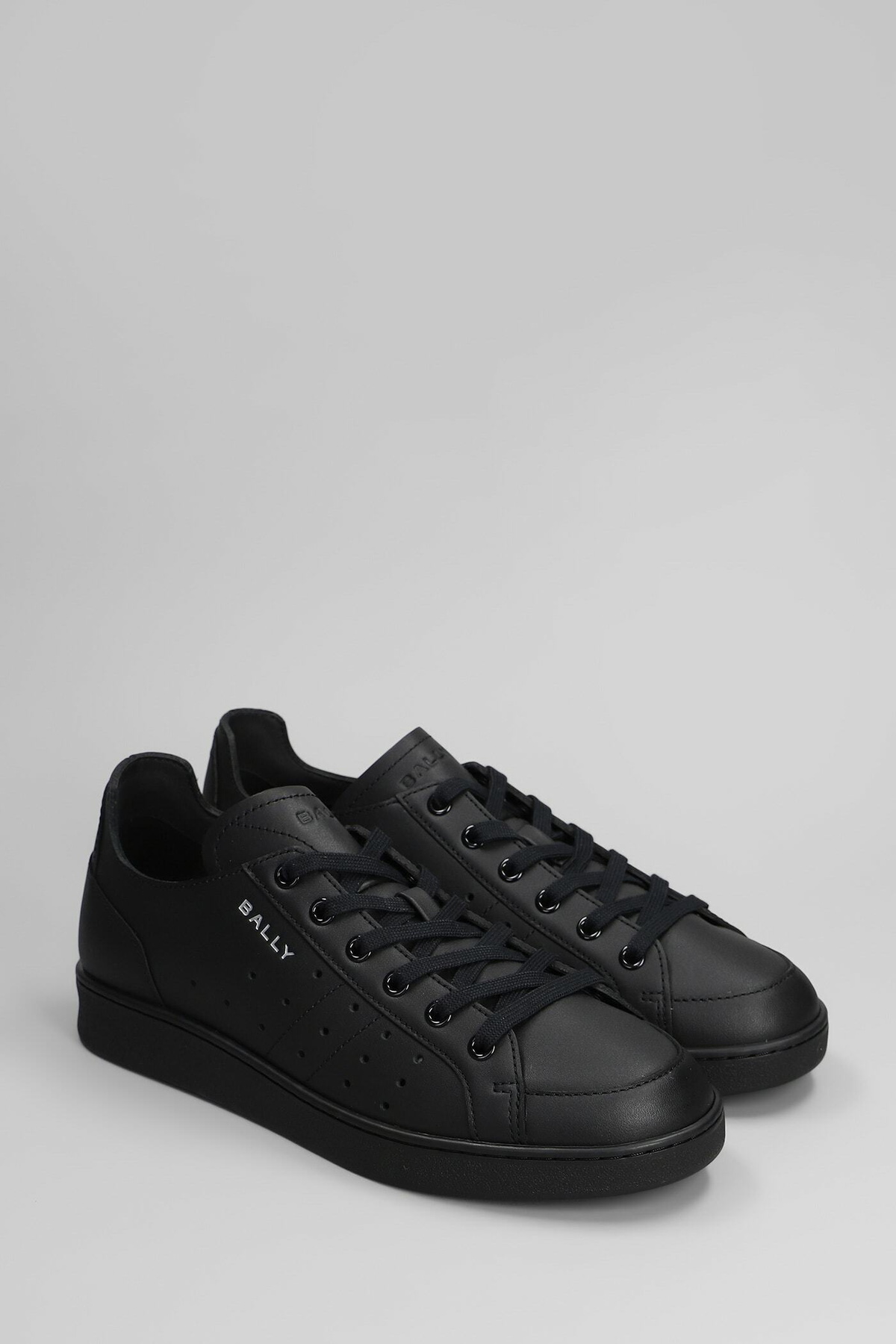 【送料&関税込】Bally Turyn U Sneakers In Black Leather Bally Turyn U Sneakers In Black Leather Bally