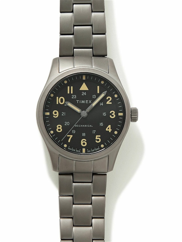 Photo: Timex - Expedition North Field Post 38mm Hand-Wound Stainless Steel Watch