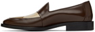 Ernest W. Baker SSENSE Exclusive Brown Club Loafers