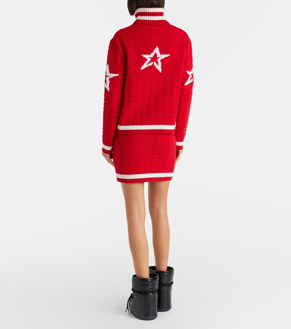 Perfect Moment Glacier wool turtleneck sweater