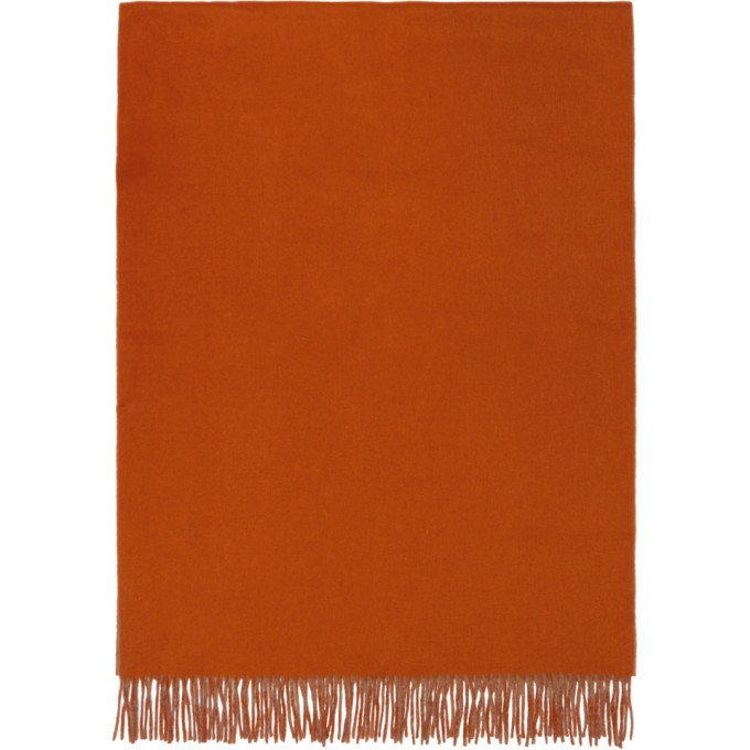 Harmony Orange and Tan Angel Scarf