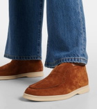 Loro Piana Suede ankle boots