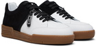 Moschino Black & White Streetball Sneakers