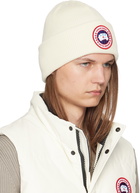Canada Goose Off-White Arctic Beanie