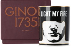 Ginori 1735 Black Il Favorito Small Black Stone Candle