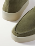 Fear of God - Reverse Suede Loafers - Green