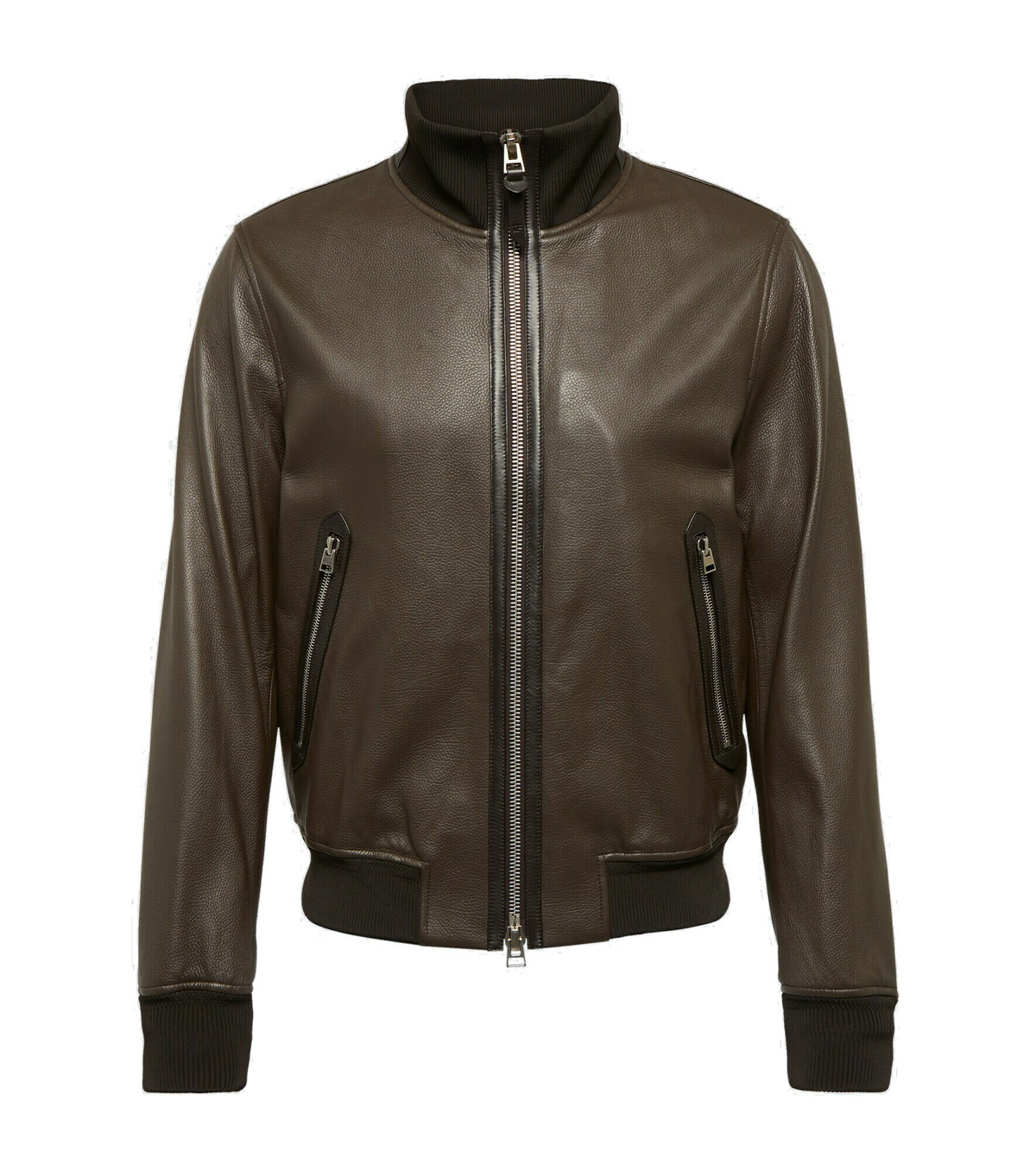 TOMFORD｜JACKETS (KZY005 YMW012S24 LB999) TOMFORD｜JACKETS (KZY005 YMW012S24 LB999) Tom Ford Leather