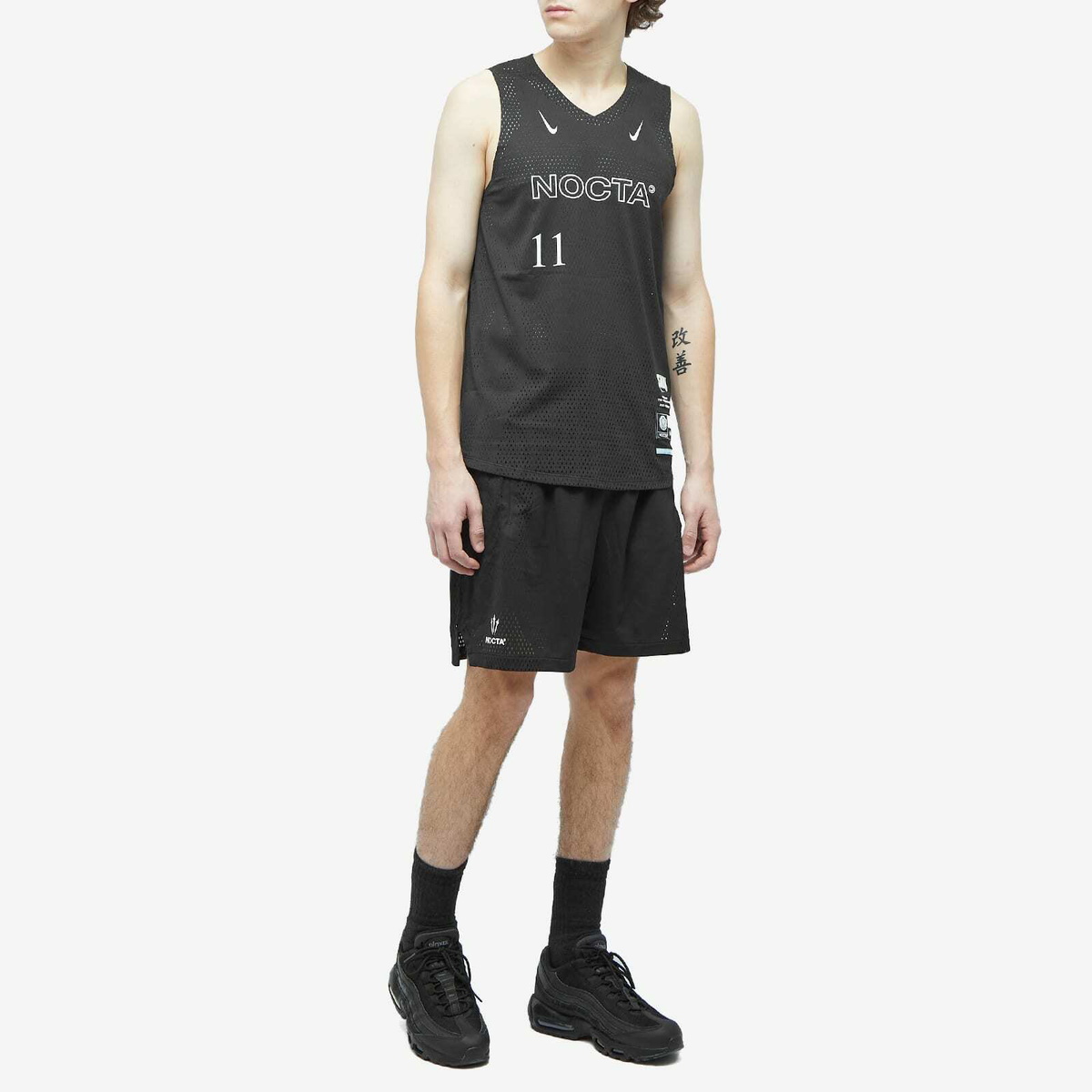 Nike Men's X Nocta Shorts in Black/White Nike