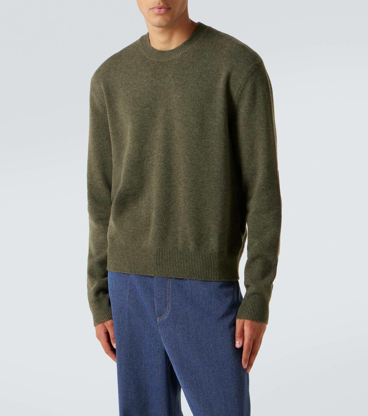 Bottega Veneta Intrecciato cashmere-blend sweater Bottega Veneta