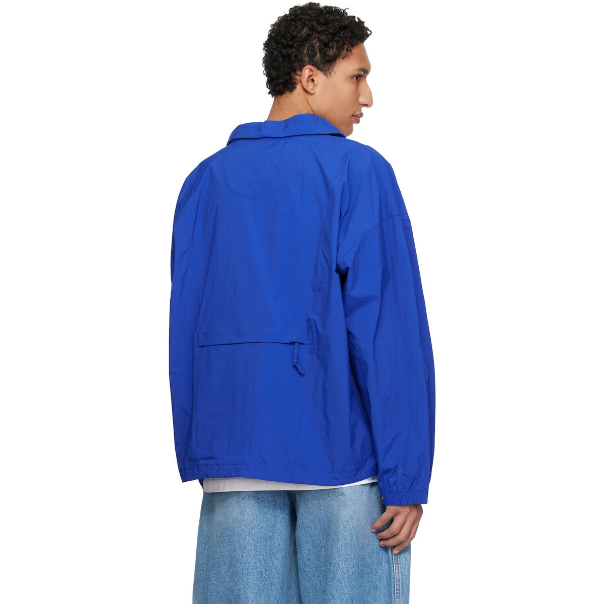 The North Face Navy TNF Red Box Taslan Jacket