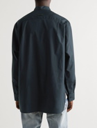 Fear of God - Grandad-Collar Cotton Shirt - Blue