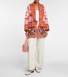 Alanui - Desert Road jacquard cotton cardigan