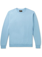Beams Plus - Cotton-Jersey Sweatshirt - Blue