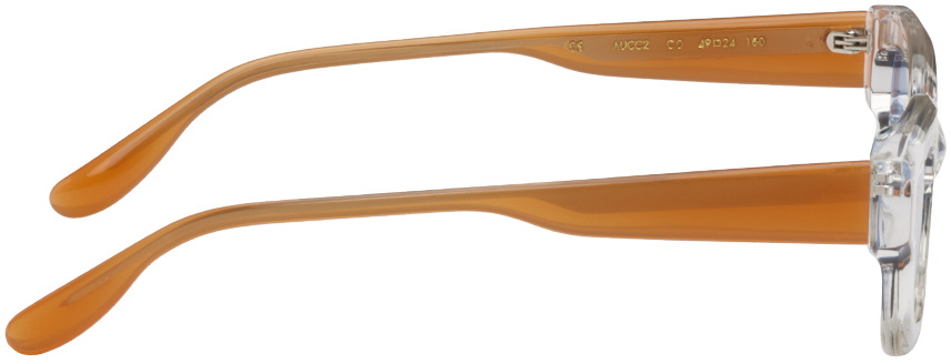 PROJEKT PRODUKT Transparent & Orange AUCC2 Sunglasses
