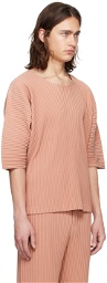 HOMME PLISSÉ ISSEY MIYAKE Pink Monthly Color March T-Shirt