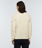 Moncler - Wool and mohair-blend sweater