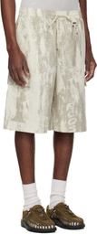 RCOS Beige & Gray Sierra Shorts