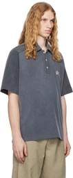 Serapis Gray Dyed Sailor Polo