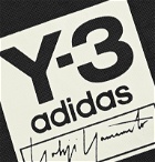 Y-3 - Logo-Print Nylon Travel Wallet with Lanyard - Black