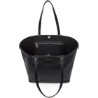 Alexander McQueen Black Studded North/South Shopper Tote