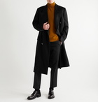 UMIT BENAN B - Double-Breasted Cashmere Coat - Black