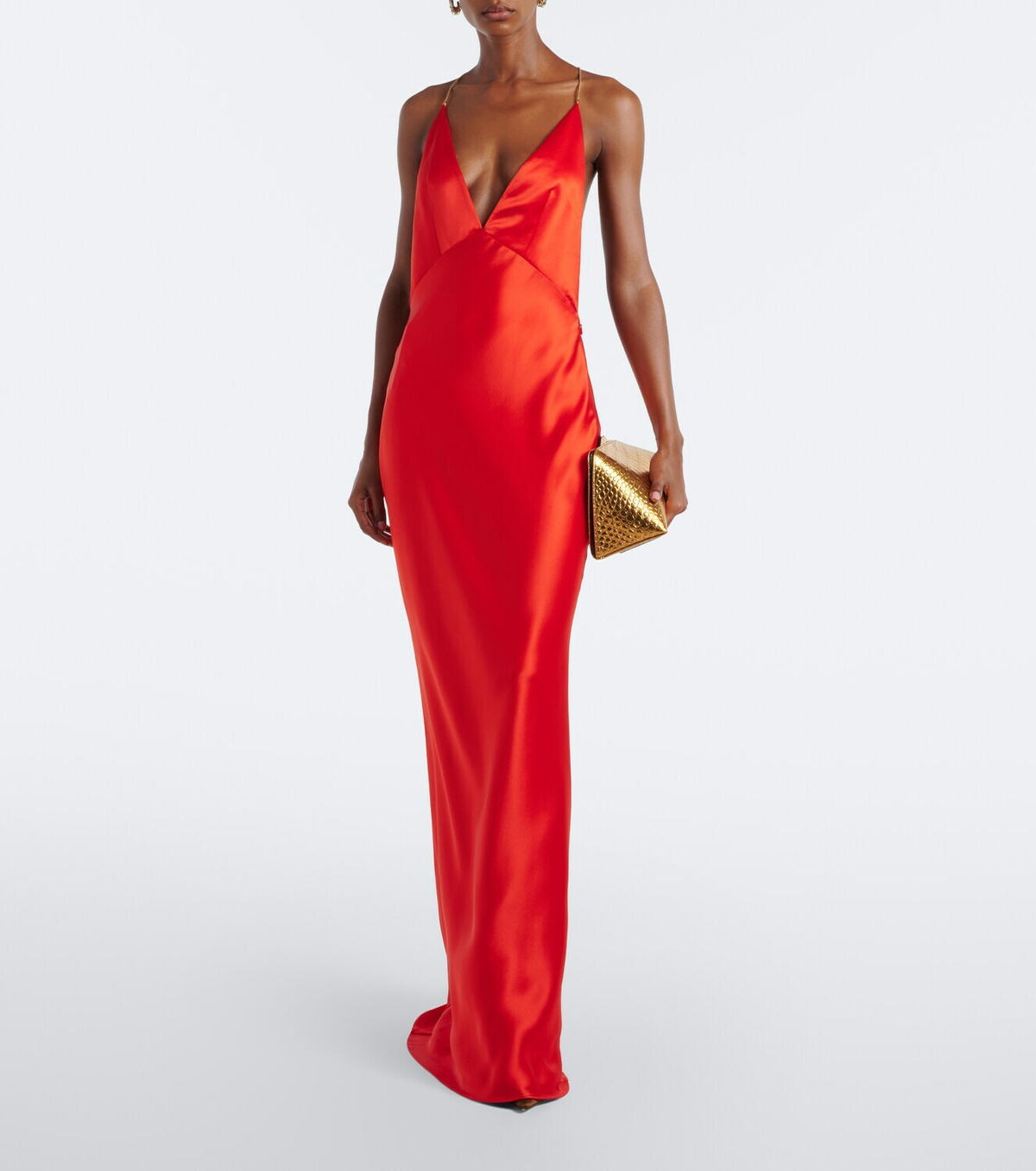 Retrofête Arianell embellished satin gown