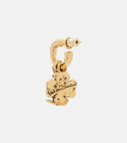 Saint Laurent Cassandre Lucky Charm drop earrings