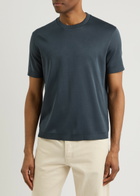 Herno Jersey T-shirt Navy