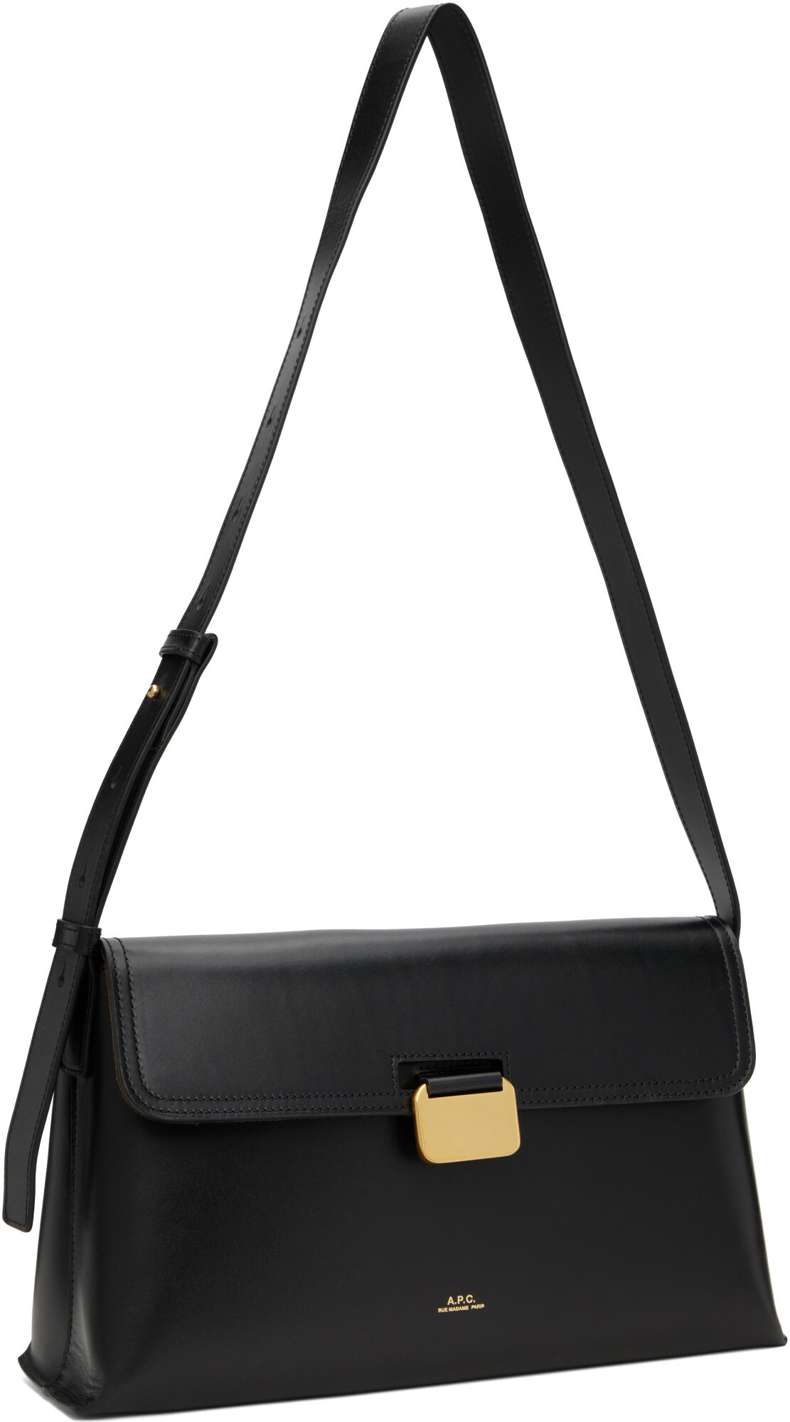 A.P.C. Black Simone Bag