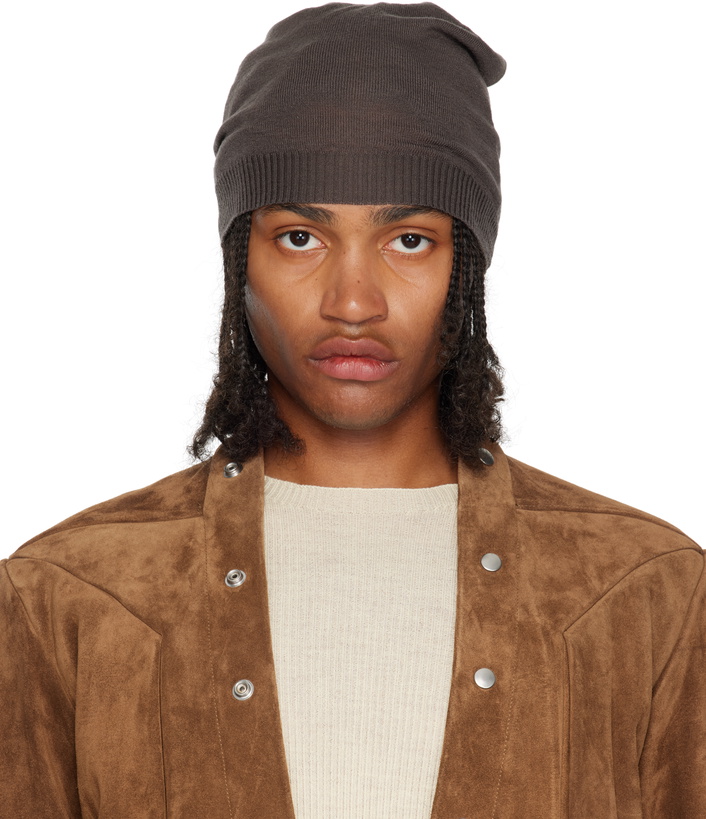 Photo: Rick Owens Gray Concordians Medium Beanie