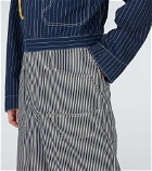 Kenzo - Sailor striped denim jumpsuit