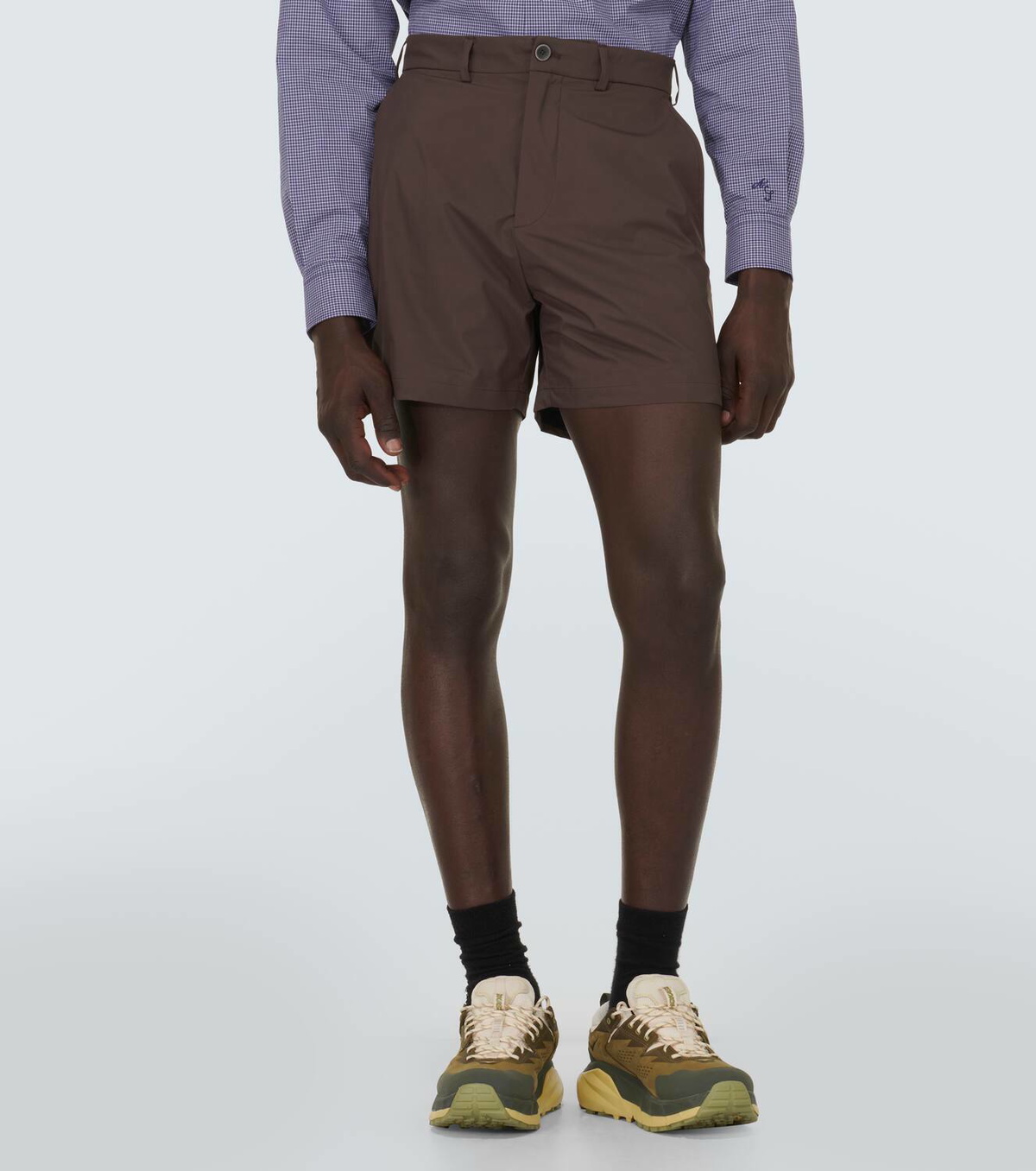 Ranra Stufur mid-rise technical shorts