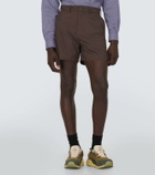 Ranra Stufur mid-rise technical shorts