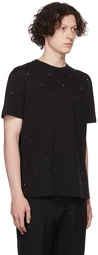 Valentino Black Cotton T-Shirt