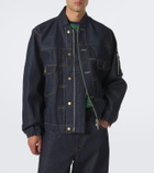 Sacai Denim bomber jacket