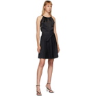 Situationist SSENSE Exclusive Black Wool Belted Pleats Miniskirt