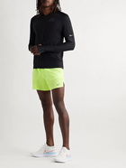 Nike Running - Flex Stride Run Division Mesh-Paneled Dri-FIT Shorts - Yellow