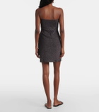 Eres Bronzage Lurex® minidress